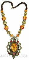Indian ethnic necklace - click here for large view